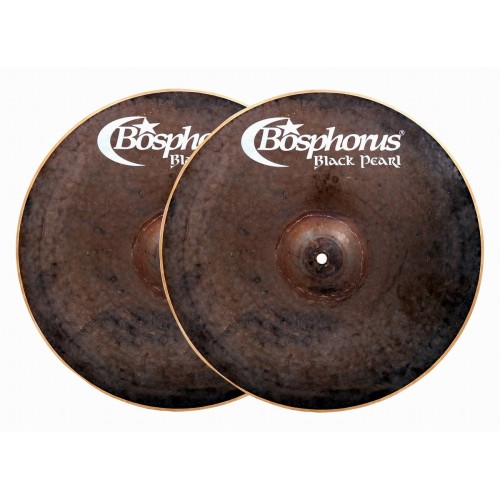 Bosphorus 13 inch Black Pearl Series Hihat Cymbals Pair