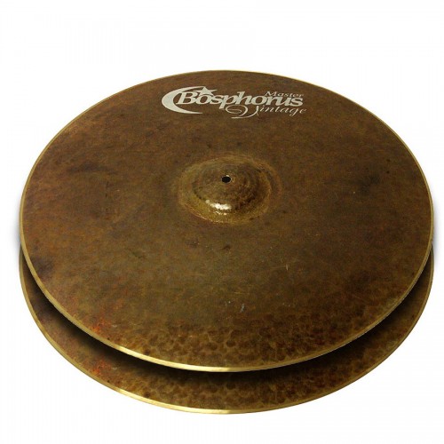 Bosphorus 13 inch Master Vintage Series Hihat Cymbals Pair