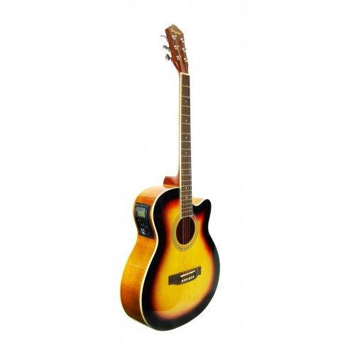 Elektro Akustik Gitar Günbatımı SGA40EQ4SB